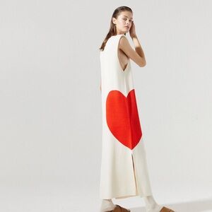 LANHTROPY
Love Knitted Dress /Off White